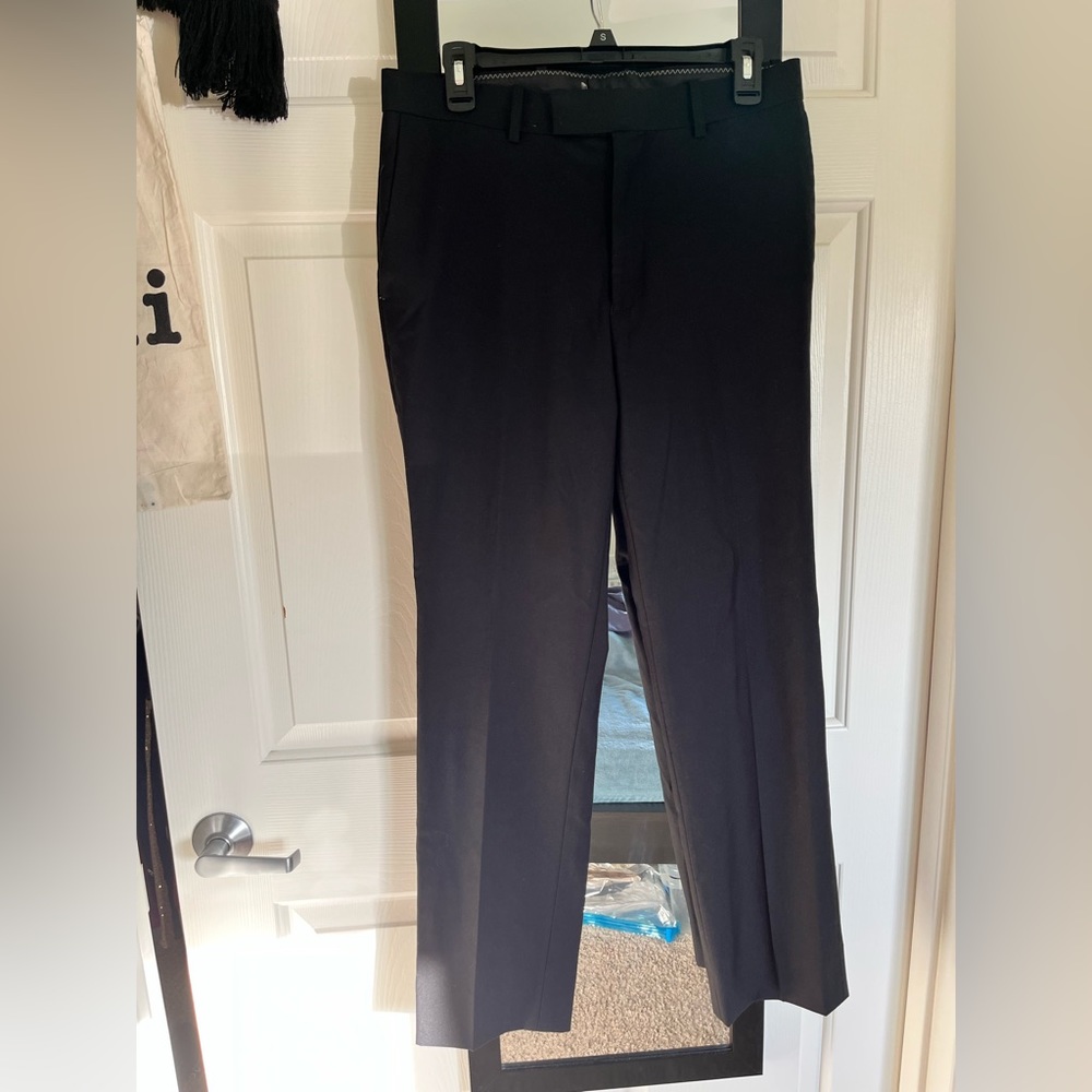 Men's black dress pants 38R 32W